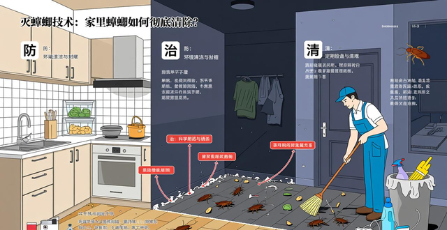 灭蟑螂的原理_蟑螂灭蟑螂方法_灭蟑螂技术
