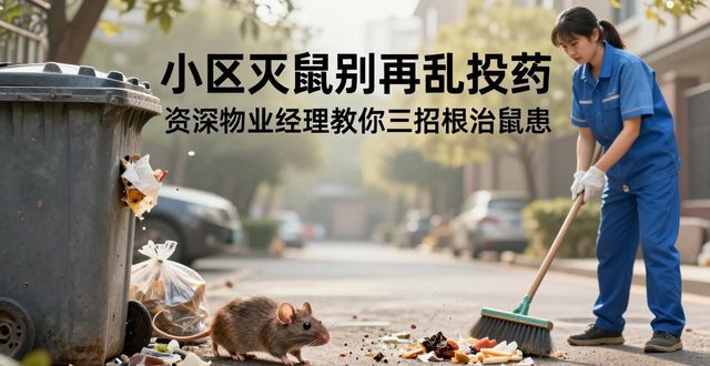 小区灭鼠最有效的办法_小区灭鼠防鼠工作方案_小区灭鼠