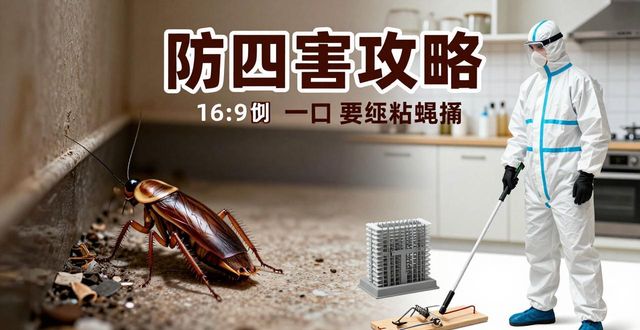 厂加工除四害工艺流程_工厂除四害消杀方案_加工厂除四害